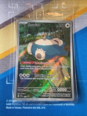 Pokemon Card Snorlax SVP 051 Scarlet & Violet 151 ETB Promo SEALED